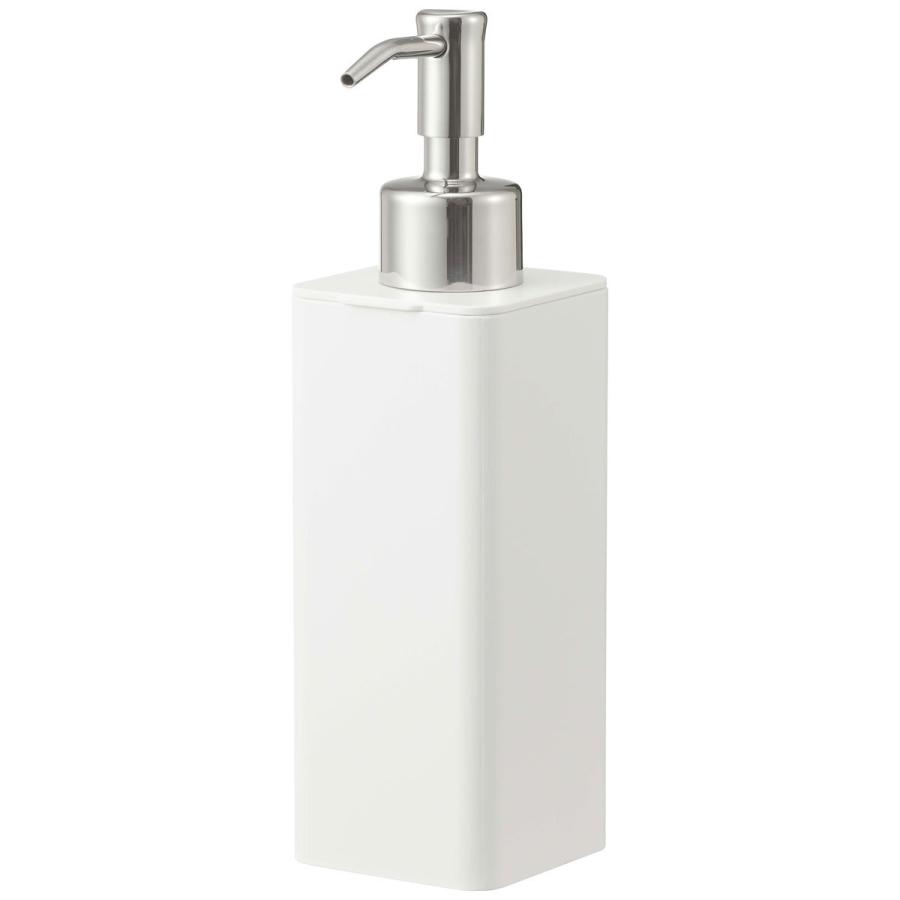 ソープディスペンサー 山崎実業 正規品 TOWER タワー フィルムフックキッチンディスペンサー ソープボトル 詰め替え用ボトル ホワイト | tower