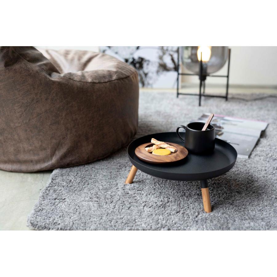 トレー YAMAZAKI PLAIN 脚付きトレー トレイ お盆 カフェ 山崎実業 プレーン ブラック |  | 05