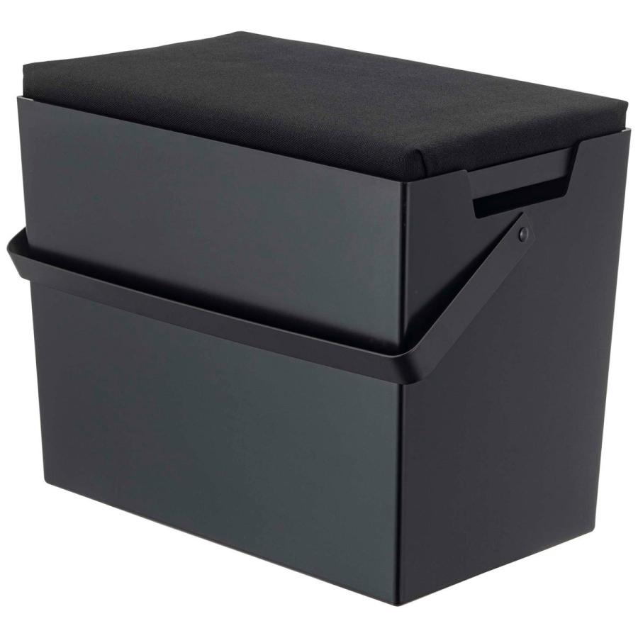 送料無料 アイロン台 Yamazaki Tower アイロン掛けできる蓋付きアイロン収納ケース おすすめ 山崎実業 タワー ブラック 正規店仕入れの Turningheadskennel Com