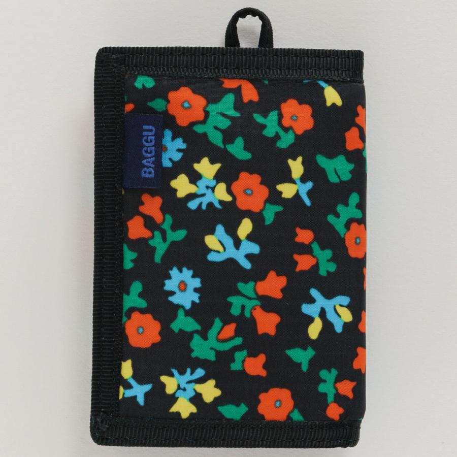 財布 バグゥ 正規品 NYLON WALLET ウォレット 折りたたみ財布 BAGGU ナイロンウォレット キャリコ｜back