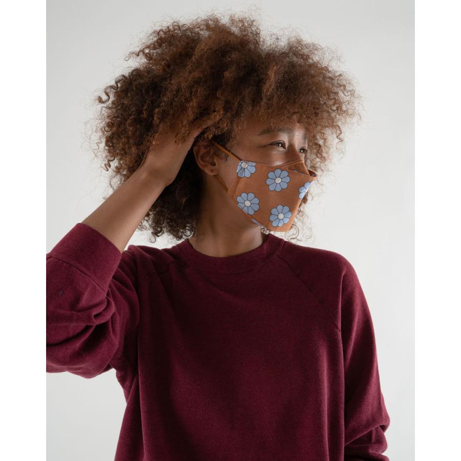 布マスク バグゥ 正規品 布製マスク 大人用 3枚セット 布製マスク BAGGU FABRIC MASK SET of 3 デイジー |  | 02