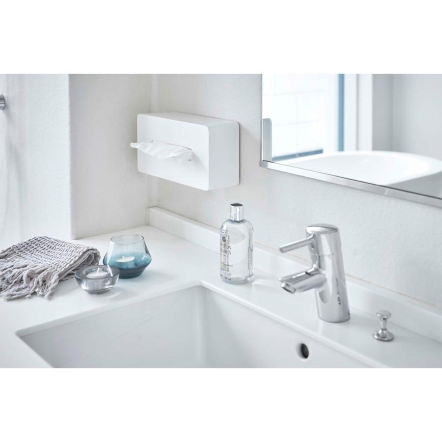 ティッシュケース 山崎実業 正規品 TOWER タワー ティッシュケースレギュラーサイズ ティッシュカバー ホワイト | tower | 07