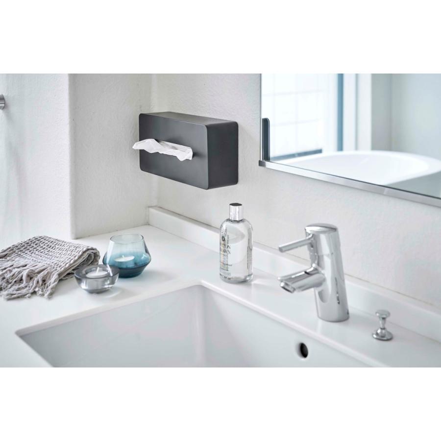 ティッシュケース 山崎実業 正規品 TOWER タワー ティッシュケースレギュラーサイズ ティッシュカバー ブラック | tower | 07