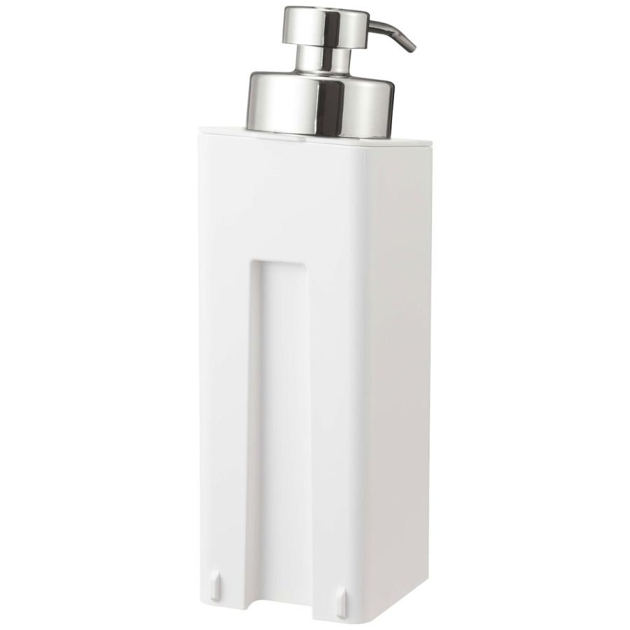 ソープディスペンサー 山崎実業 正規品 TOWER タワー フィルムフック ツーウェイディスペンサー 泡タイプ  詰め替え用ボトル ホワイト | tower | 09