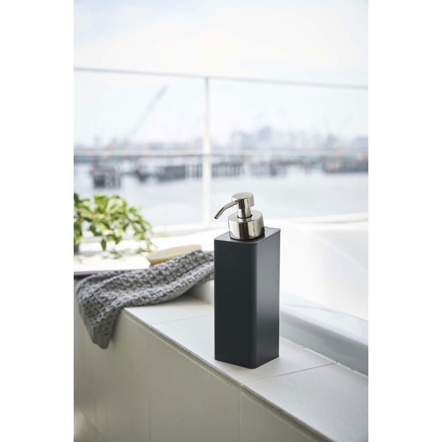 ソープディスペンサー 山崎実業 正規品 TOWER タワー フィルムフック ツーウェイディスペンサー 泡タイプ  詰め替え用ボトル ブラック | tower | 05
