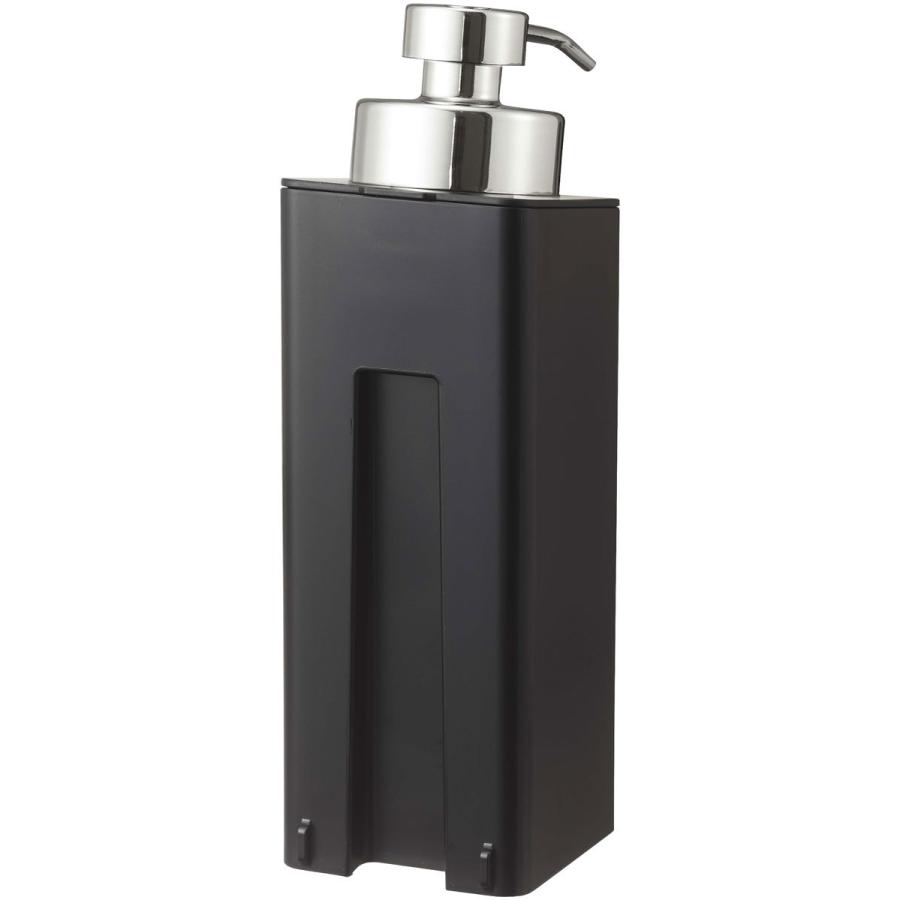ソープディスペンサー 山崎実業 正規品 TOWER タワー フィルムフック ツーウェイディスペンサー 泡タイプ  詰め替え用ボトル ブラック | tower | 09