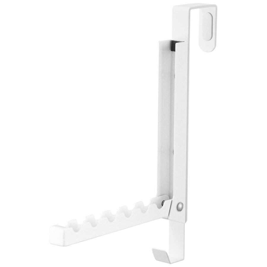 ハンガーラック 山崎実業 正規品 TOWER タワー 使わない時は収納できるドアハンガー パイプハンガー ホワイト | tower | 01