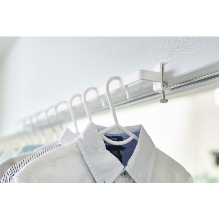 アイデア収納 山崎実業 正規品 TOWER タワー 室内物干しハンガーバー アイデア商品 便利グッズ ホワイト | tower | 05