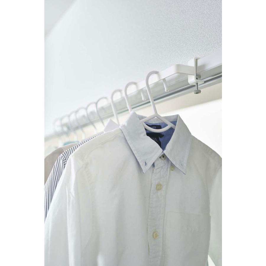 アイデア収納 山崎実業 正規品 TOWER タワー 室内物干しハンガーバー アイデア商品 便利グッズ ホワイト | tower | 06