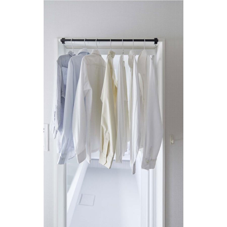 アイデア収納 山崎実業 正規品 TOWER タワー 室内物干しハンガーバー アイデア商品 便利グッズ ブラック | tower | 09