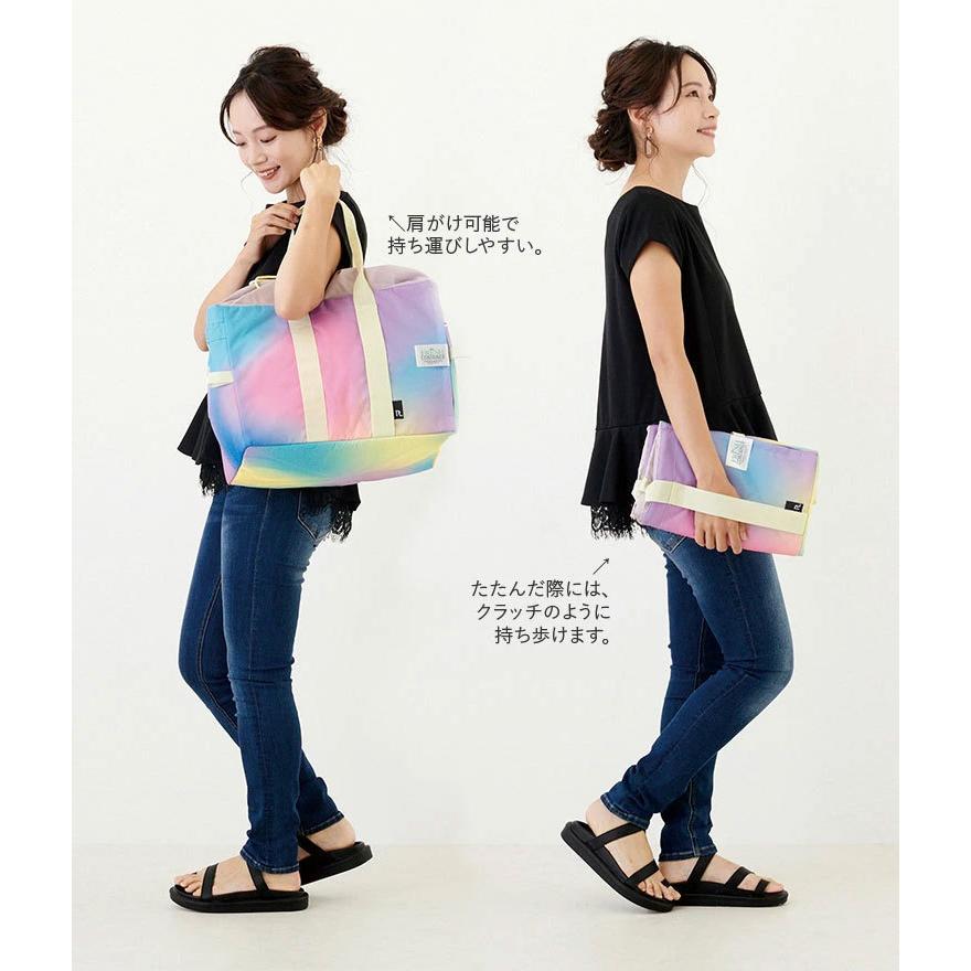 2022新作 エコバッグ ROOTOTE サーモキーパーグランデ 折りたたみ 収納コンパクト ルートート Thermo Keeper GRANDE-A 6498 グレー | ROOTOTE | 08