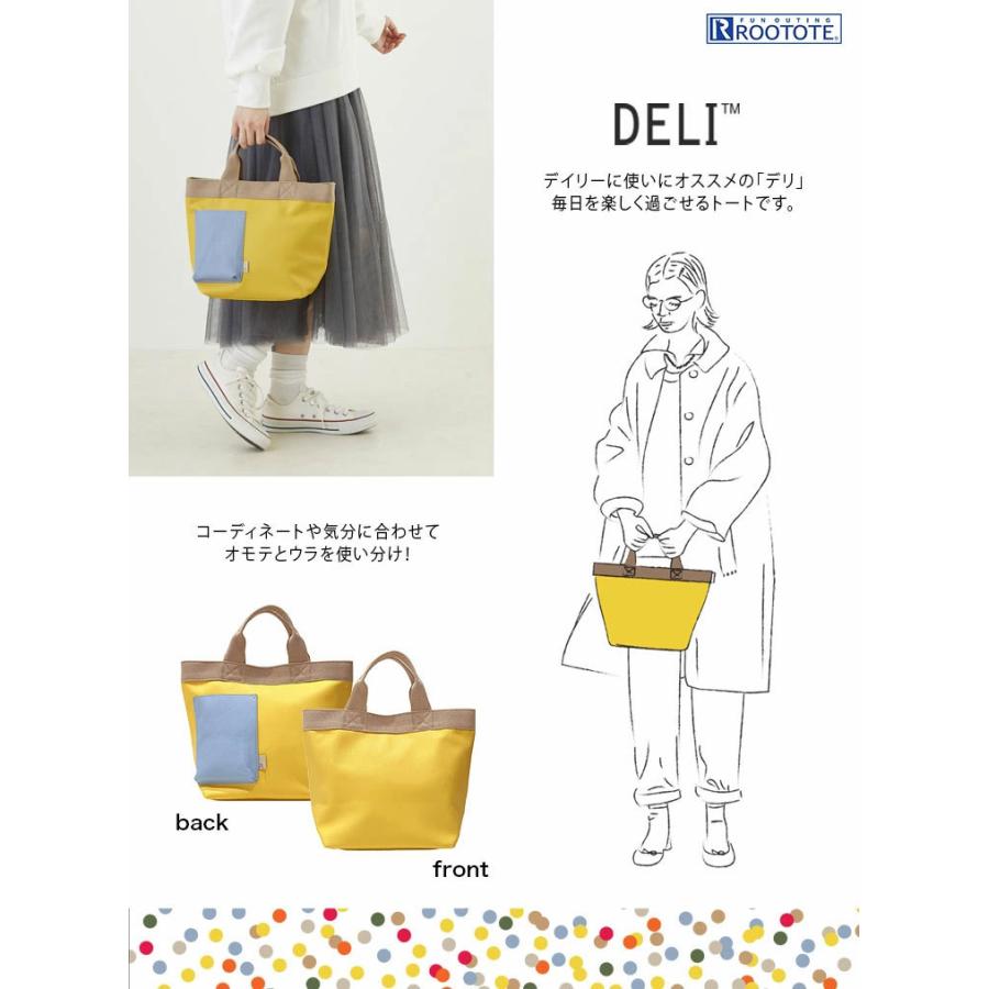 2022新作 トートバッグ ROOTOTE デリ.クロレ-A レディーストート トート ルートート DELI 1407 カーキ | ROOTOTE | 08