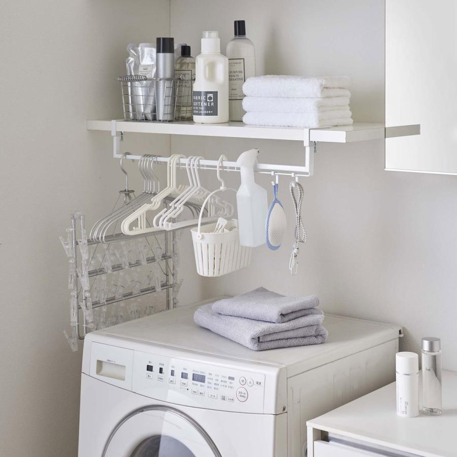 収納アイデア 山崎実業 正規品 TOWER タワー 伸縮棚下収納ハンガー 便利グッズ アイデア収納 ホワイト | tower