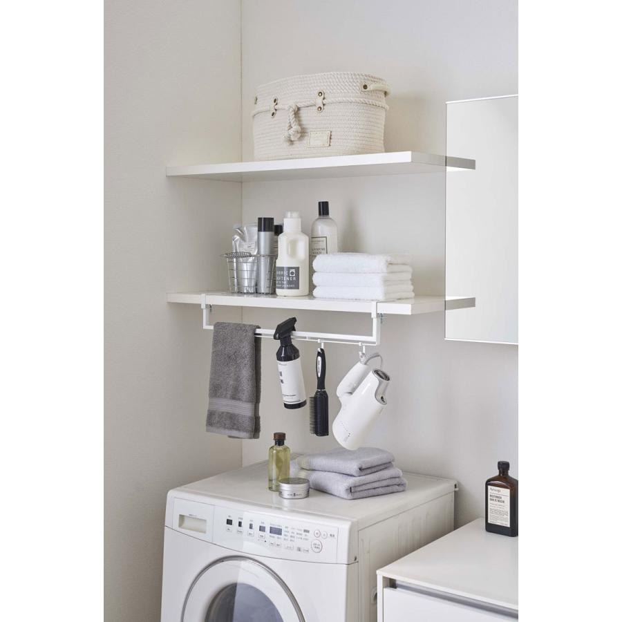 収納アイデア 山崎実業 正規品 TOWER タワー 伸縮棚下収納ハンガー 便利グッズ アイデア収納 ホワイト | tower | 02