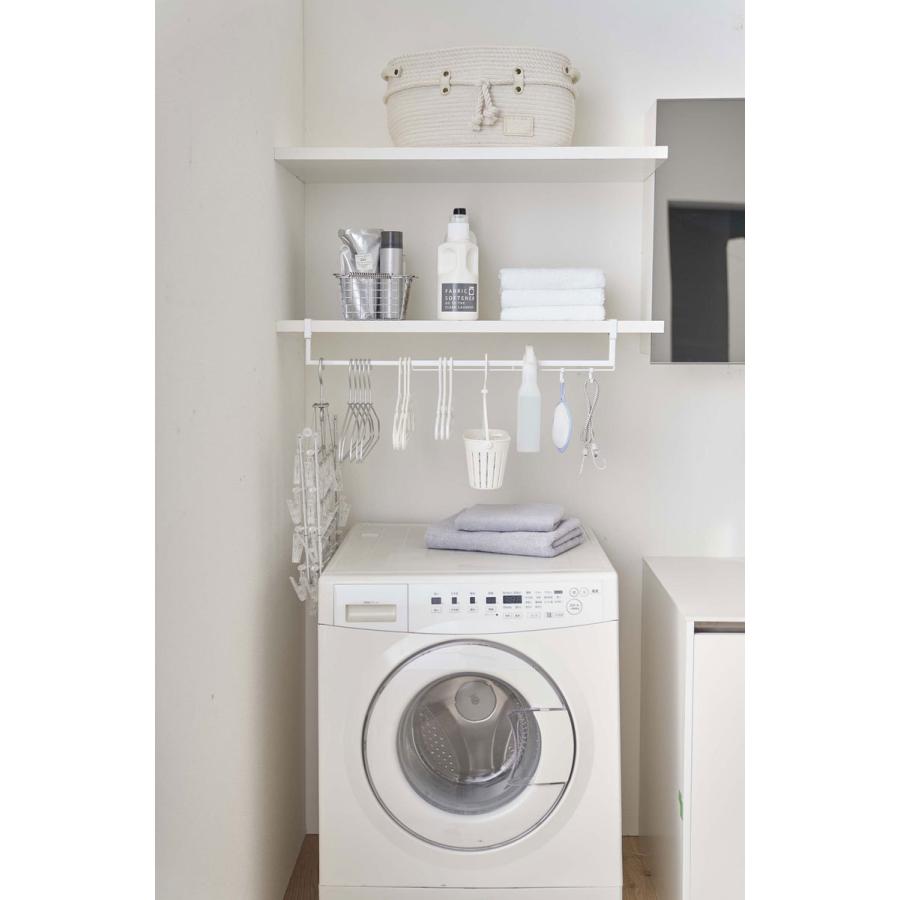 収納アイデア 山崎実業 正規品 TOWER タワー 伸縮棚下収納ハンガー 便利グッズ アイデア収納 ホワイト | tower | 07