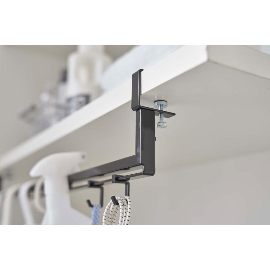 収納アイデア 山崎実業 正規品 TOWER タワー 伸縮棚下収納ハンガー 便利グッズ アイデア収納 ブラック | tower | 06