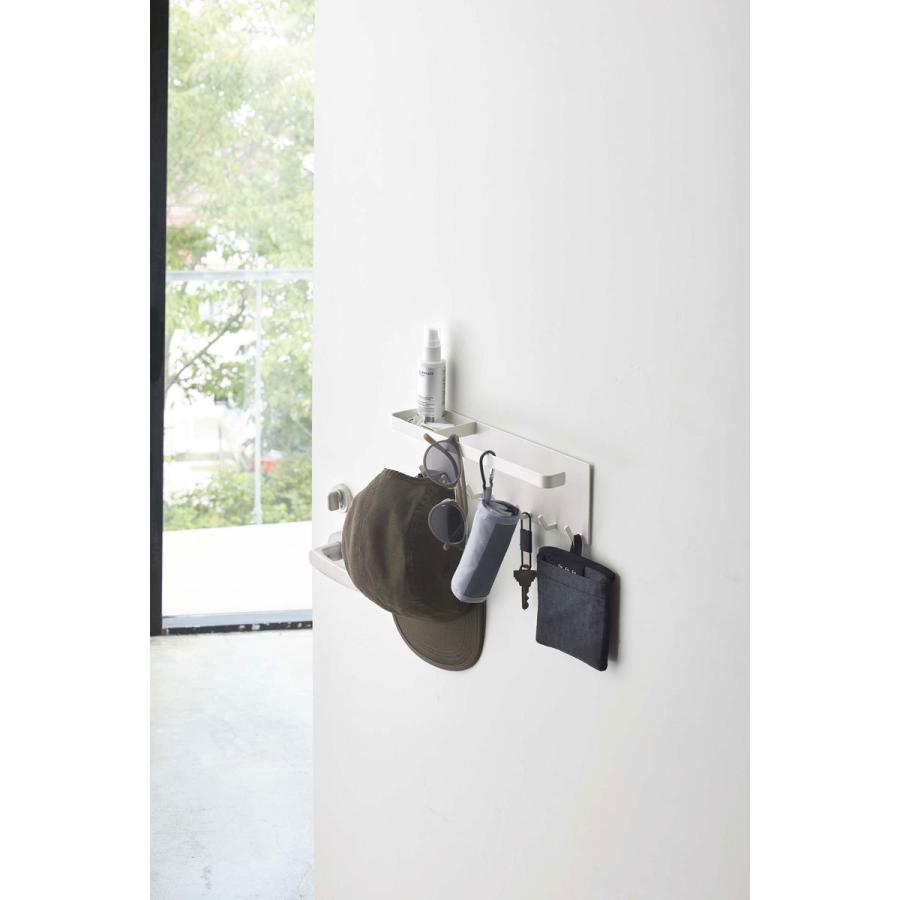 傘立て 山崎実業 正規品 TOWER タワー トレー付きマグネットアンブレラホルダー 傘たて 傘スタンド ホワイト | tower | 02