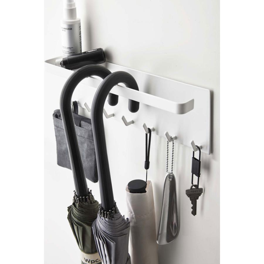 傘立て 山崎実業 正規品 TOWER タワー トレー付きマグネットアンブレラホルダー 傘たて 傘スタンド ホワイト | tower | 06