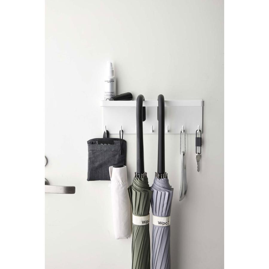 傘立て 山崎実業 正規品 TOWER タワー トレー付きマグネットアンブレラホルダー 傘たて 傘スタンド ホワイト | tower | 08