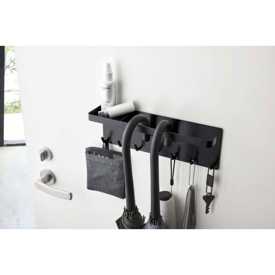 傘立て 山崎実業 正規品 TOWER タワー トレー付きマグネットアンブレラホルダー 傘たて 傘スタンド ブラック | tower | 05