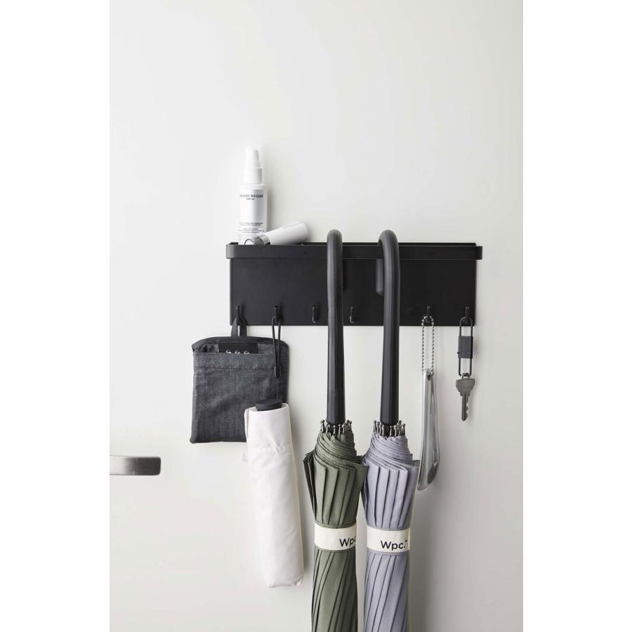 傘立て 山崎実業 正規品 TOWER タワー トレー付きマグネットアンブレラホルダー 傘たて 傘スタンド ブラック | tower | 08