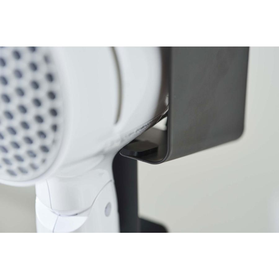 ドライヤーホルダー 山崎実業 正規品 TOWER タワー 棚下ドライヤーホルダー ドライヤー収納ラック ブラック | tower | 08