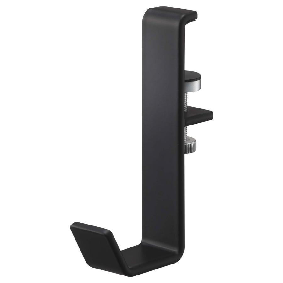 室内干しグッズ 山崎実業 正規品 TOWER タワー 室内物干しポールホルダー 2個組 物干し竿 ブラック | tower | 01