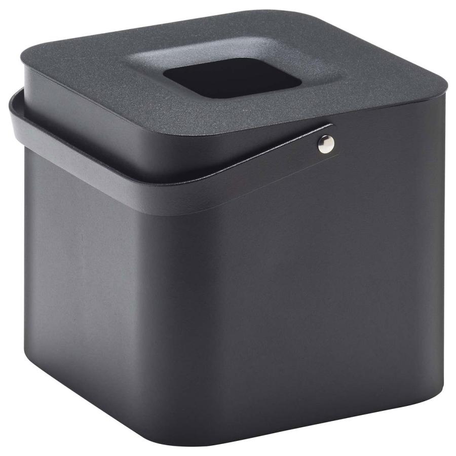 蚊取り線香入れ 山崎実業 正規品 TOWER タワー そのまま入れられる蚊取り線香ポット 蚊遣り 蚊やり器 角形 ブラック | tower | 01