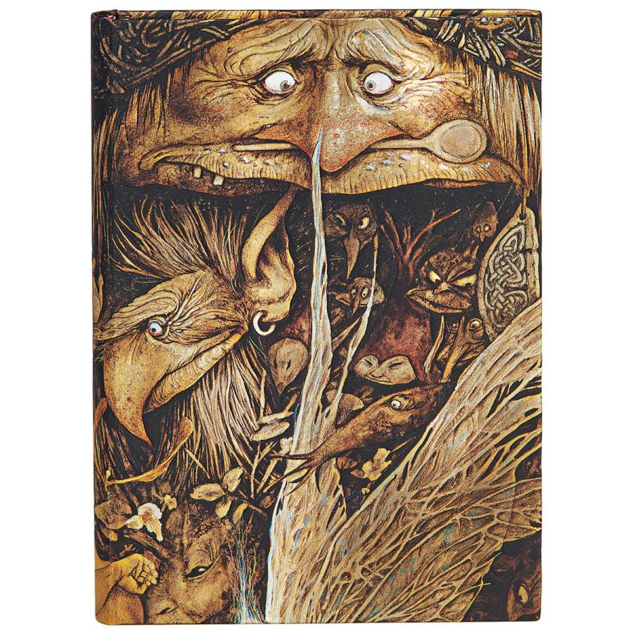 ノートブック ペーパーブランクス MIDI ハードカバー 罫線 高級ノート paperblanks ミディ いたずら好きな生き物 21831