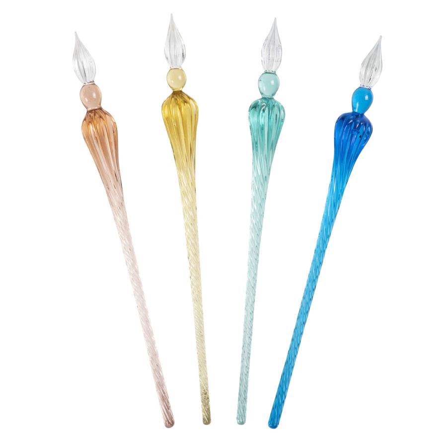 ガラスペン エルバン ガラスペンつむぎ＆ミニインクセット 高級ペン 老舗ブランド HERBIN 10mlミニボトルインク入り コーラル/トロピカルコーラル（インク） | エルバン | 02