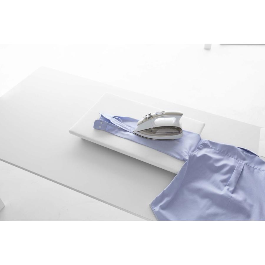 アイロン台 山崎実業 正規品 TOWER タワー 卓上脚付き 平型アイロン台 おすすめ ホワイト | tower | 06