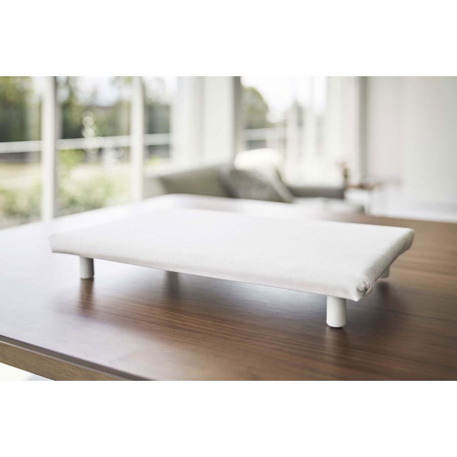 アイロン台 山崎実業 正規品 TOWER タワー 卓上脚付き 平型アイロン台 S おすすめ ホワイト | tower | 02