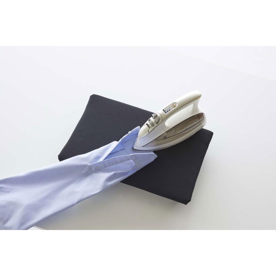 アイロン台 山崎実業 正規品 TOWER タワー 卓上脚付き 平型アイロン台 S おすすめ ブラック | tower | 07