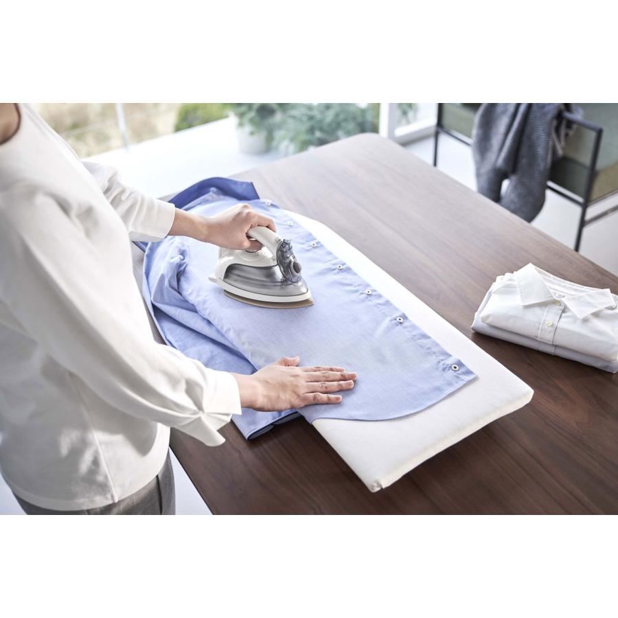 アイロン台 山崎実業 正規品 TOWER タワー 卓上脚付き 舟型アイロン台 おすすめ ホワイト | tower | 04
