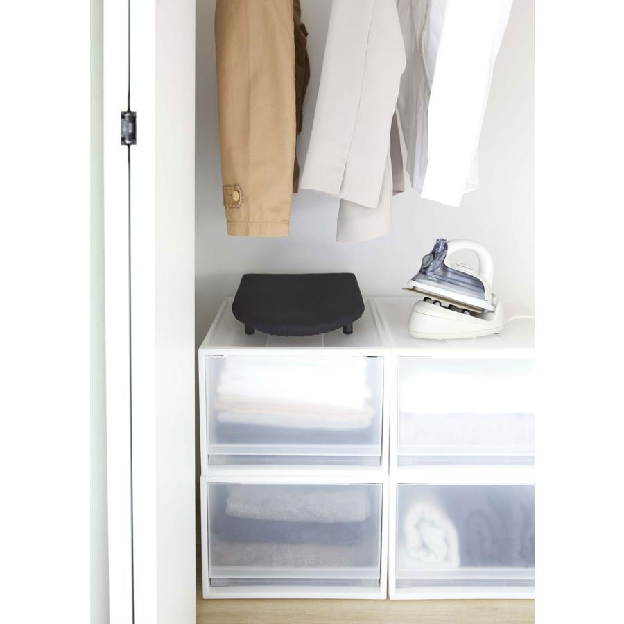 アイロン台 山崎実業 正規品 TOWER タワー 卓上脚付き 舟型アイロン台 S おすすめ ブラック | tower | 08