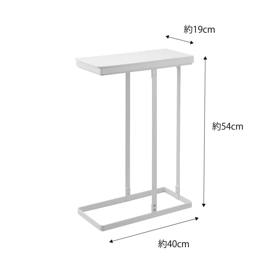 ゴミ箱 山崎実業 正規品 TOWER タワー スリム蓋付き分別ゴミ袋ホルダー 45L ダストボックス ごみ箱 ホワイト | tower | 10