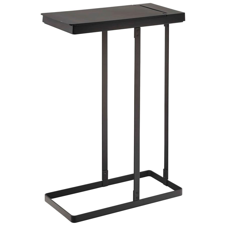 ゴミ箱 山崎実業 正規品 TOWER タワー スリム蓋付き分別ゴミ袋ホルダー 45L 2個組 ダストボックス ごみ箱 ブラック | tower | 01