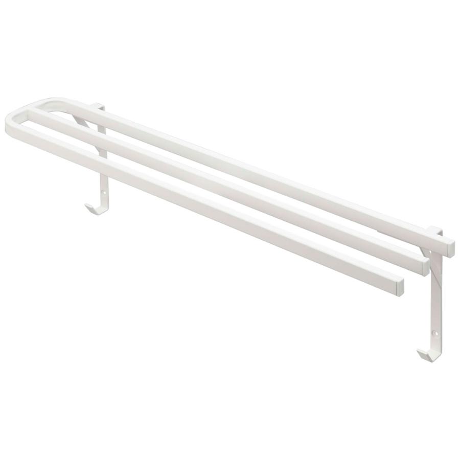 バスタオルハンガー 山崎実業 正規品 TOWER タワー ウォールバスタオルハンガー バスタオル掛け タオルハンガー ホワイト | tower | 01