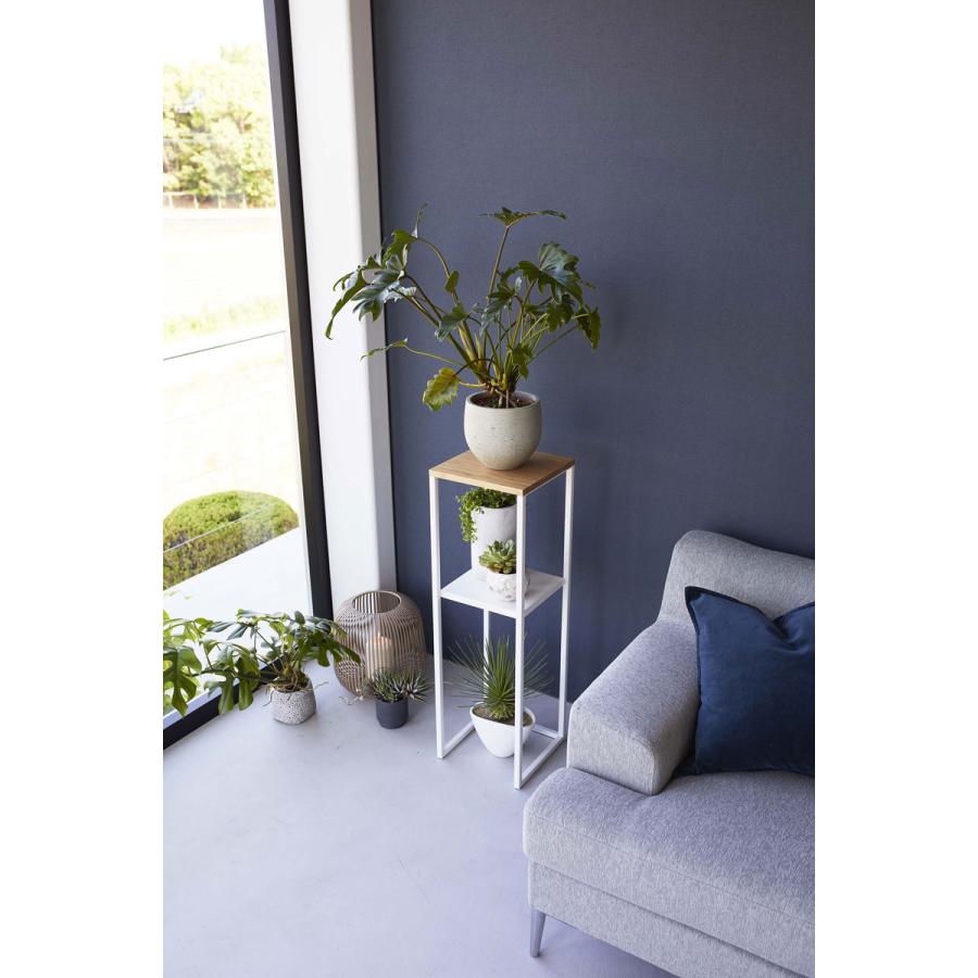 加湿器置き台 山崎実業 正規品 TOWER タワー 加湿器スタンド 加湿器置き場所 加湿器置く台 ホワイト | tower | 03