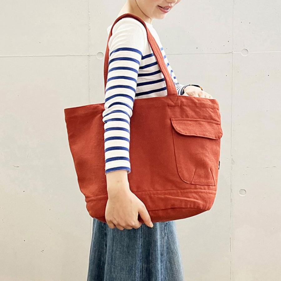 トートバッグ 正規品 ROOTOTE ルートート SN.ミディアム.リサイクルコットン レディーストート トート Recycled cotton MEDIUM 3066 アイボリー | ROOTOTE | 02