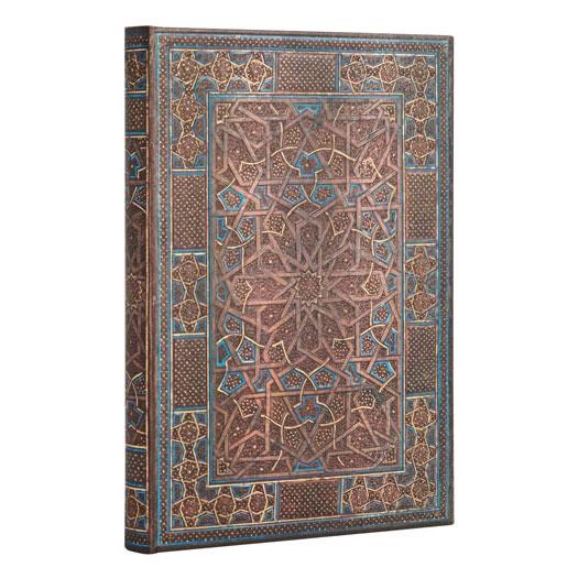 閉店セール｜ノートブック paperblanks ペーパーブランクス MIDI ハードカバー 罫線 ミディ ミッドナイト・スター | paperblanks | 01