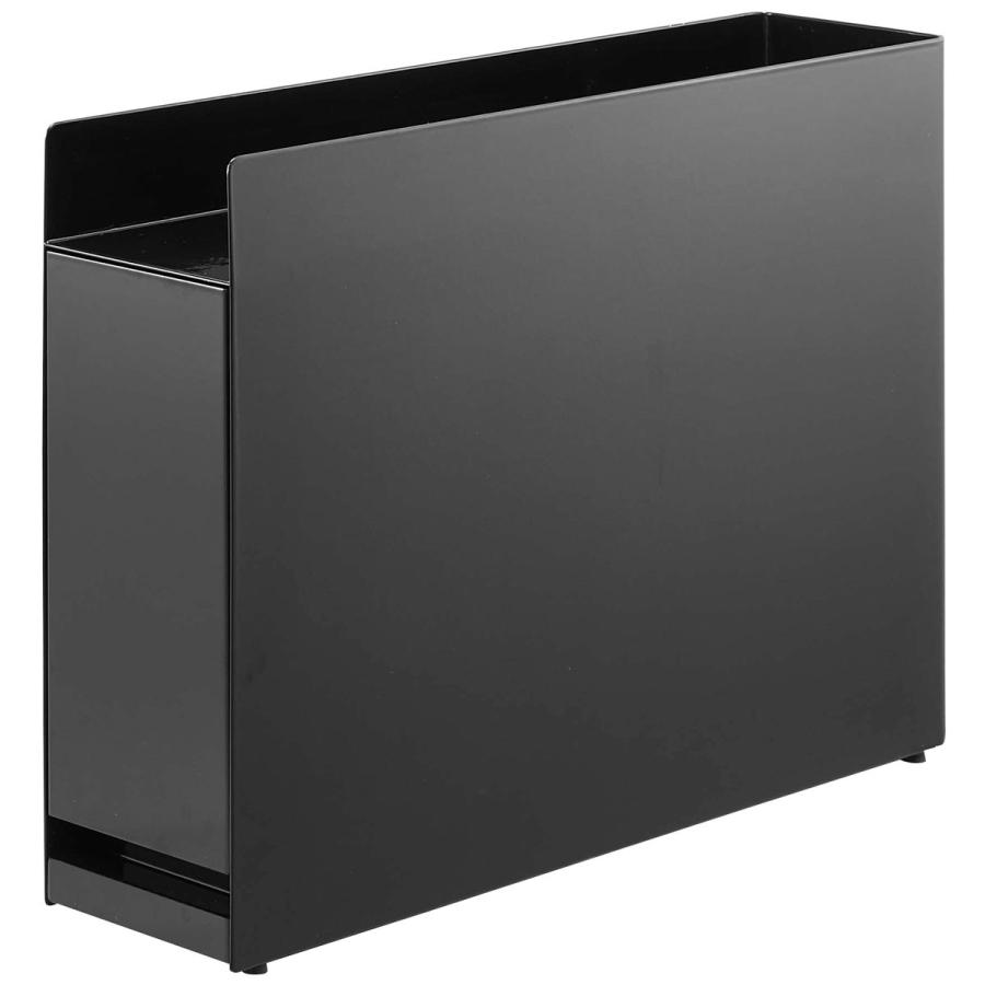 調味料ラック 山崎実業 正規品 TOWER タワー 隠せる調味料ラック スパイスラック 調味料ラック ブラック | tower | 01