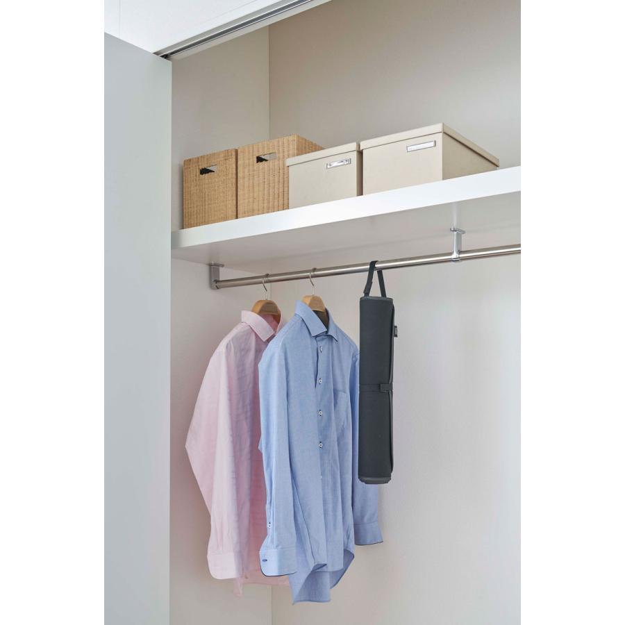 アイロンマット 山崎実業 正規品 TOWER タワー シリコーンアイロン置付くるくるアイロンマット コンパクト 収納 アイロンマット ブラック | tower | 04