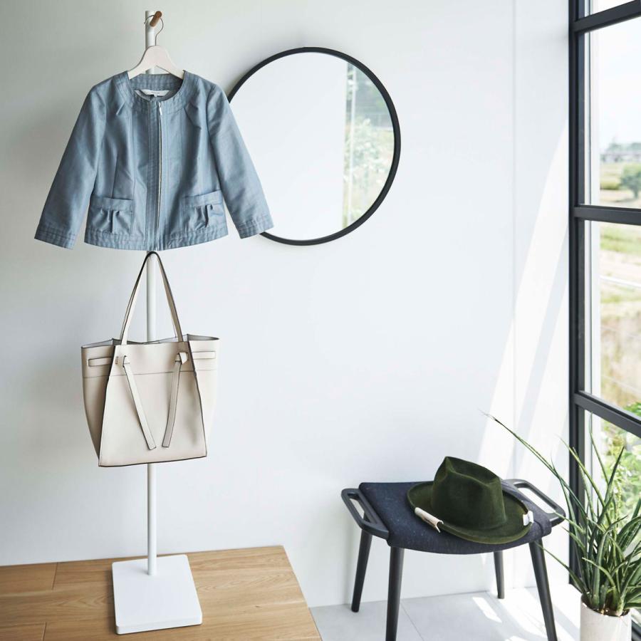 コートハンガー 山崎実業 正規品 TOWER タワー エントランスコートハンガー コートフック コート掛け  ホワイト | tower