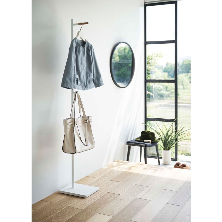 コートハンガー 山崎実業 正規品 TOWER タワー エントランスコートハンガー コートフック コート掛け  ホワイト | tower | 02