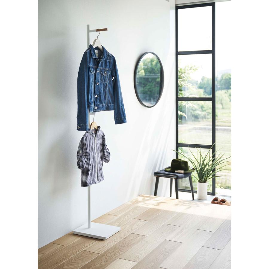 コートハンガー 山崎実業 正規品 TOWER タワー エントランスコートハンガー コートフック コート掛け  ホワイト | tower | 03