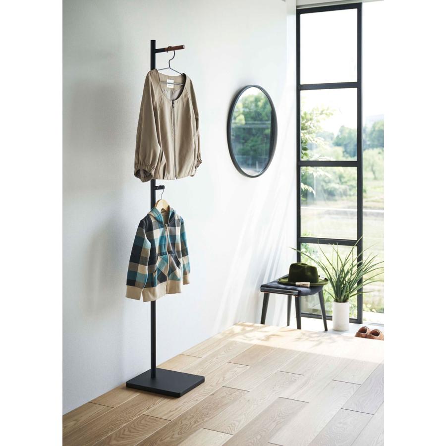 コートハンガー 山崎実業 正規品 TOWER タワー エントランスコートハンガー コートフック コート掛け  ブラック | tower | 03