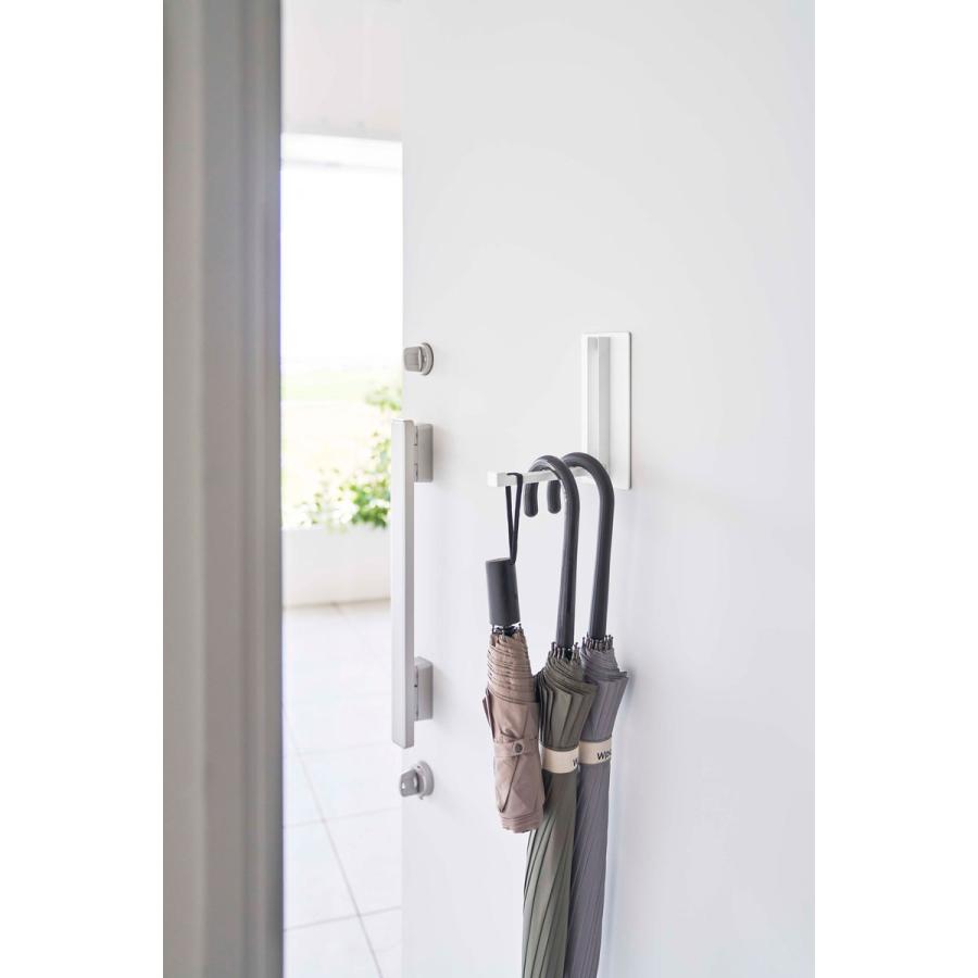 ハンガーラック 山崎実業 正規品 TOWER タワー マグネット折り畳みハンガー ハンガーフック  ホワイト | tower | 04