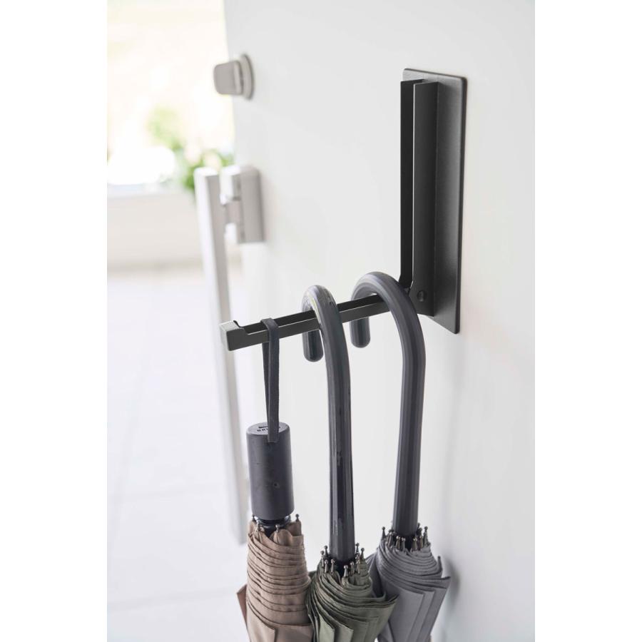 ハンガーラック 山崎実業 正規品 TOWER タワー マグネット折り畳みハンガー ハンガーフック  ブラック | tower | 07