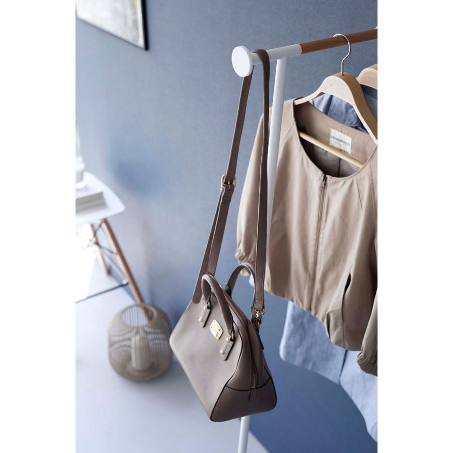 衣類スチーマーハンガーラック 山崎実業 正規品 TOWER タワー 衣類スチーマーアイロン掛けハンガー 衣類スチーマーアイロン台  ホワイト | tower | 08